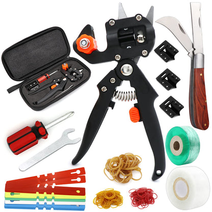 ZALALOVA Garden Grafting Tool Kits, 2 in 1 Pruning Tools