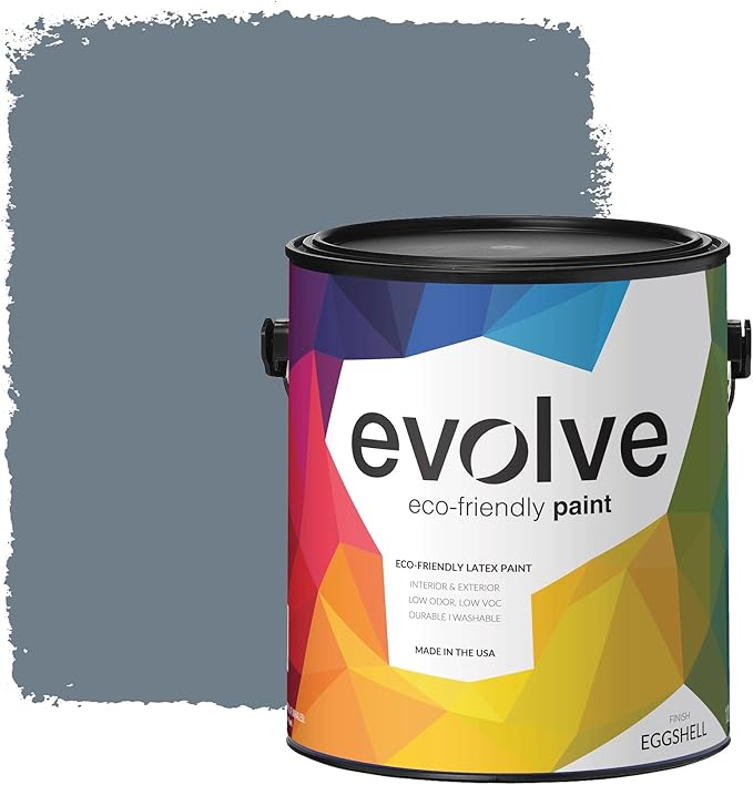 EVOLVE Paint & Primer: Environment-friendly, Low Sheen with One-coat Coverage for Interior &