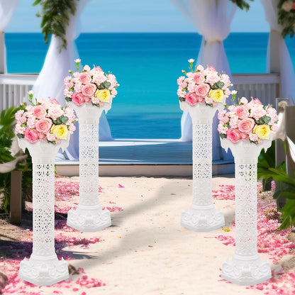 Roman Columns Wedding Column Stand Roman Pillar Plant Stand Plastic Greek Column Statue Pedestal