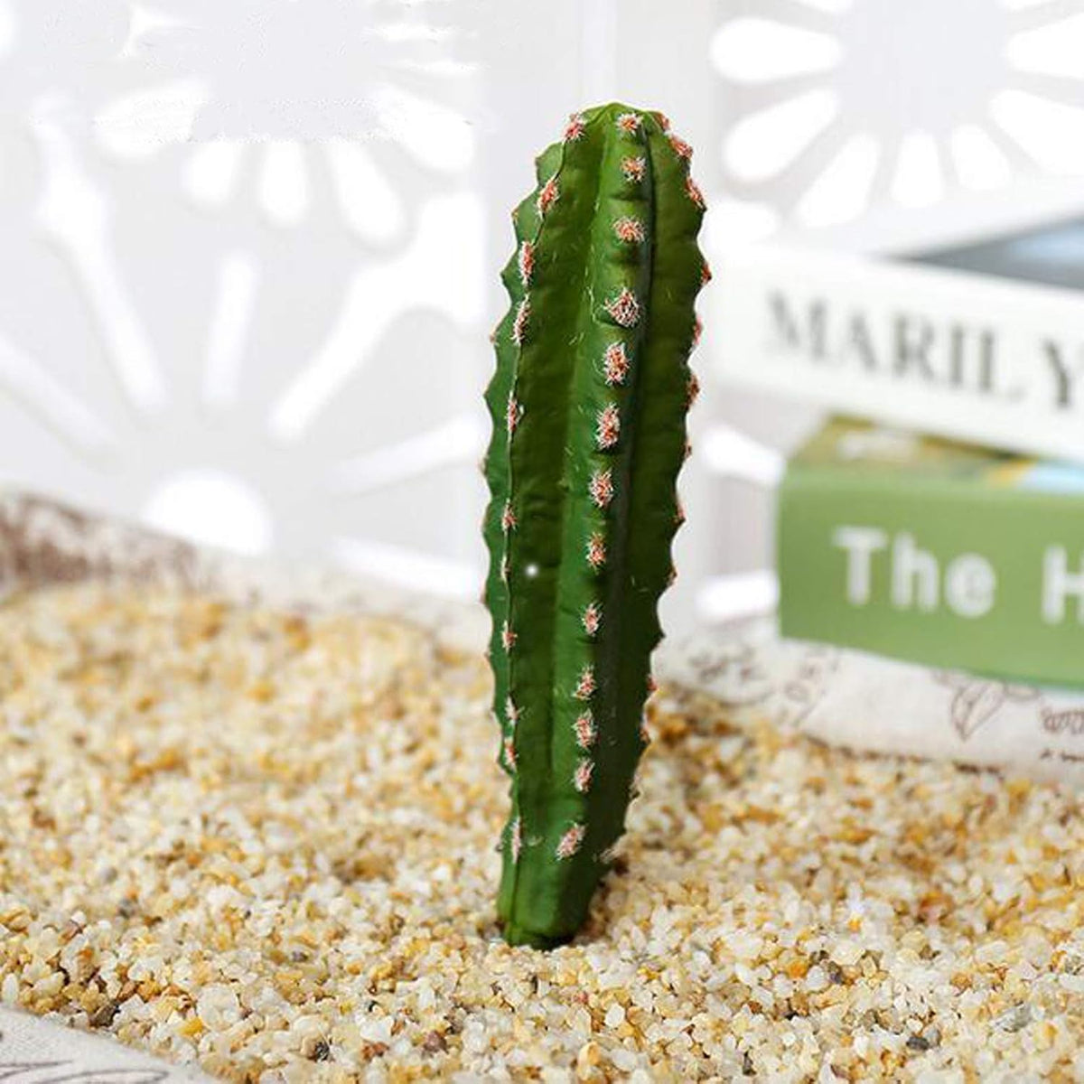 N|A Cayway 10 PCS Artificial Cactus and Succulent Plants - Faux Cacti Decor for Decoration - Bulk