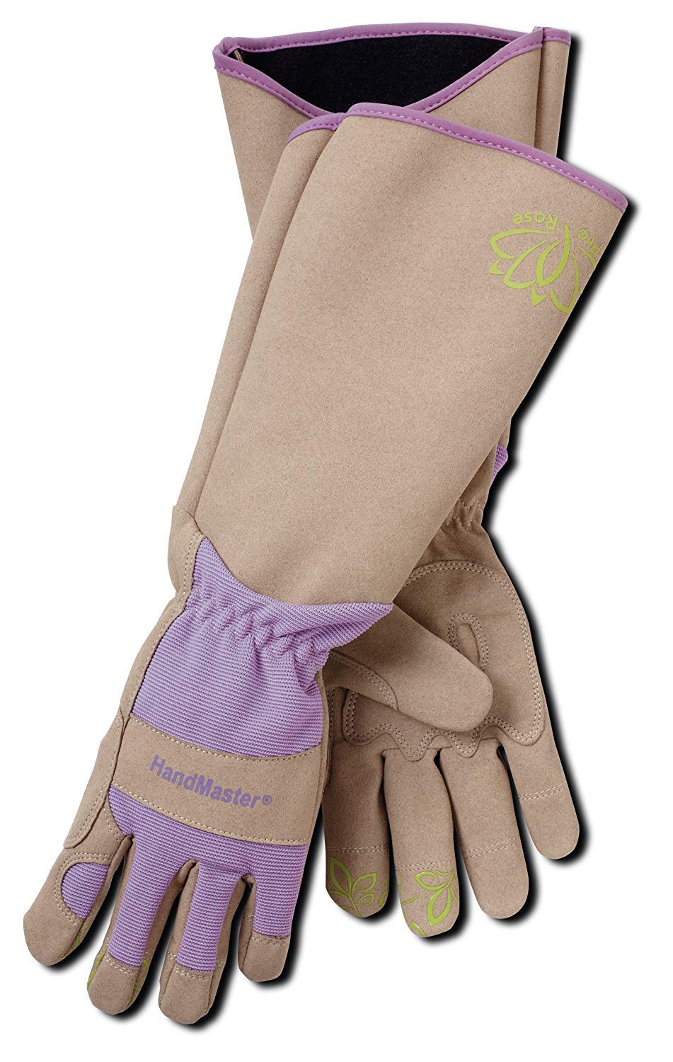 MAGID HandMaster Professional Rose Pruning Gloves, 2 Pairs, Size 8/Medium, BE195T