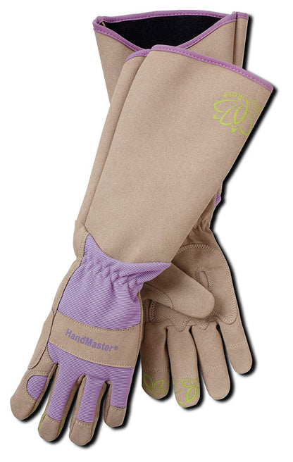 MAGID HandMaster Professional Rose Pruning Gloves, 2 Pairs, Size 8/Medium, BE195T