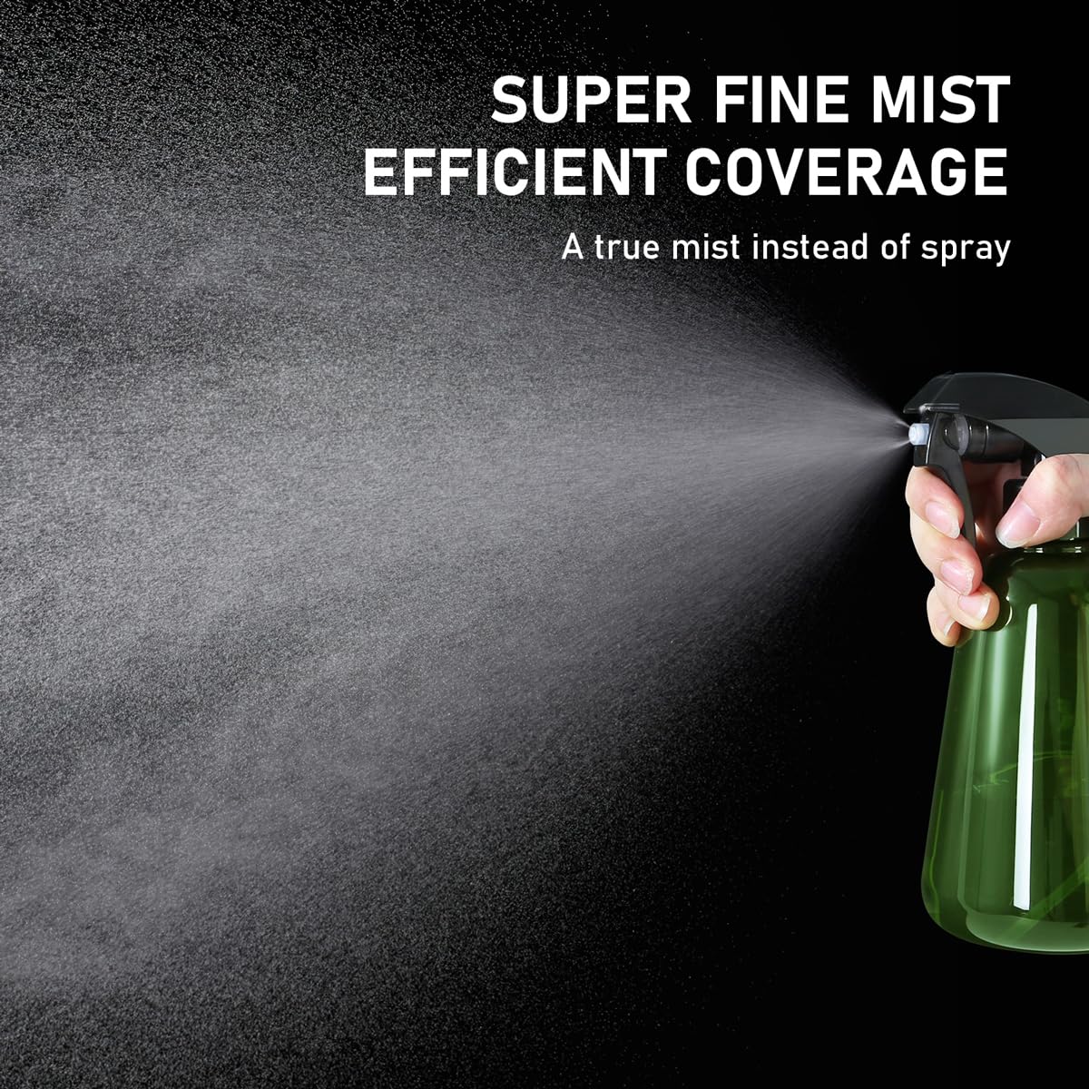 Spray Bottle for Plants 2 Pack, 16oz - Ultra Fine Mist, Plant Mister Indoor