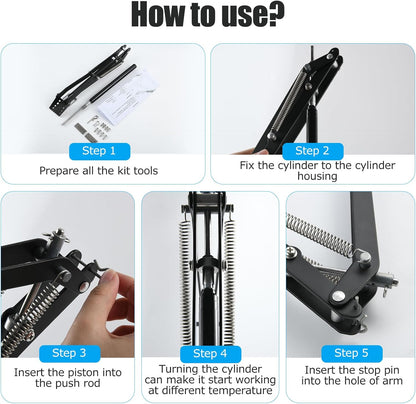 CHANGE MOORE Auto Vent Opener Automatic Greenhouse 1Pack Window Opener Roof Vent Opener Auto Vent