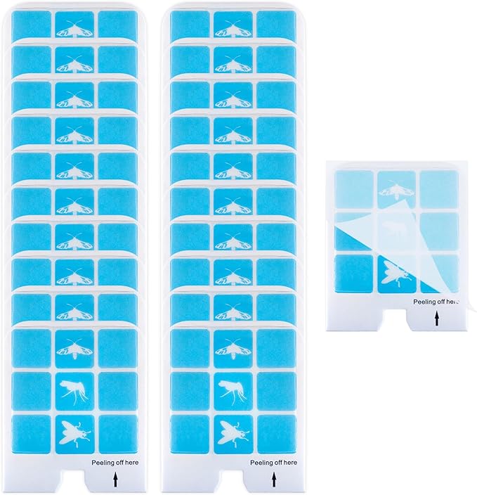 20 Pcs Refill Glue Cards Compatible with Safer Home SH502, SH503 Indoor Fly DT3005W Plug-in Bug