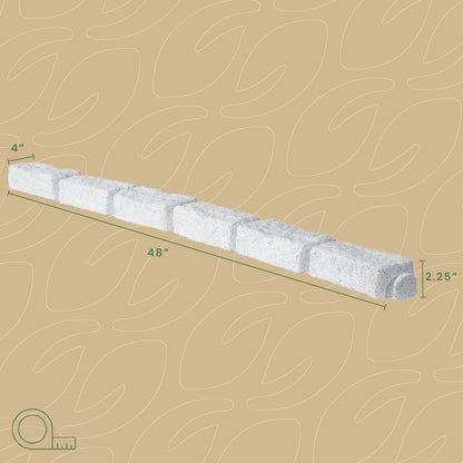 Beuta Landscape Edging | Garden Edging Border | Faux Stone Bricks for Lawn edging, Flower beds