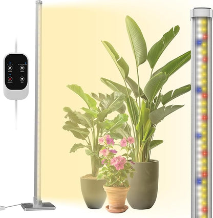 Standing Grow Light with Auto-Timer, 36W Vertical Grow Lights for Indoor Plants,3 Light Modes,268