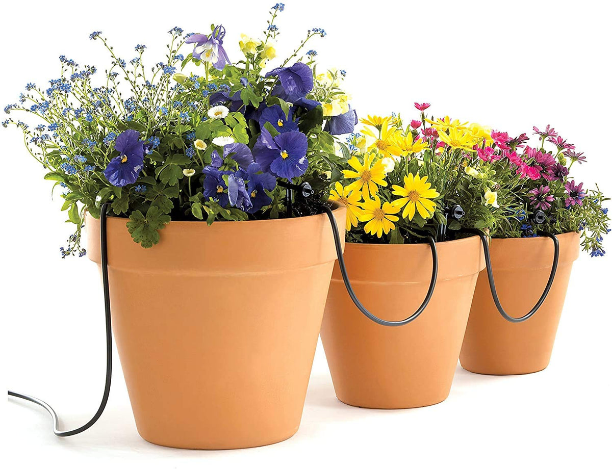 Raindrip R560DP Drip Watering System, Automatic Drip Irrigation System with Timer for Containers