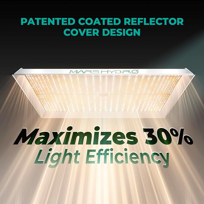 MARS HYDRO TS 3000 420W LED Grow Light for Indoor Plants Full Spectrum Commercial Grow Daisy Chain