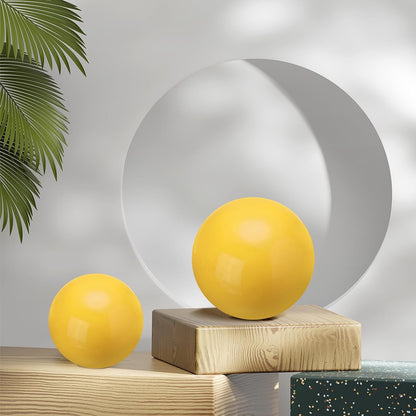 uxcell 2 Pcs Gazing Globe Decor Ball 3.5 Inch 90mm Reflective Garden Sphere Hollow Ball, Seamless