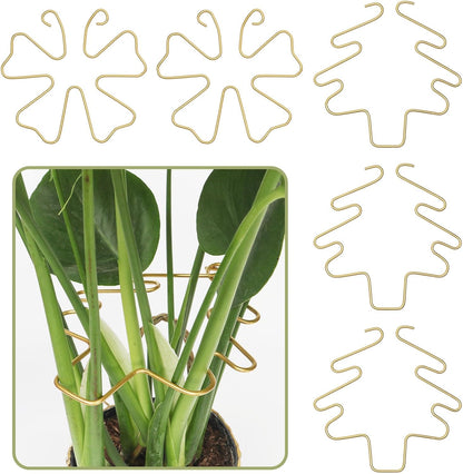 PRETTY JOLLY 5PCS Iron Monstera Plant Support Stakes Premium Plant Stand for Indoor & Outdoor