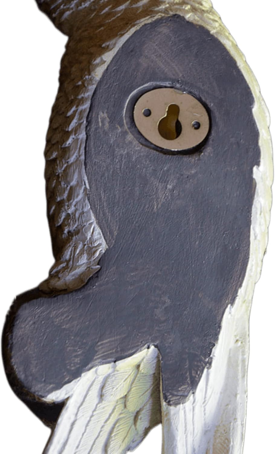 Tropical Hanging Parrot Decor,Resin Bird Figurines,Real Bird Statues,Home Ornament Decor for Tiki