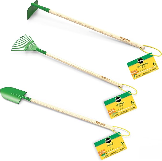 Red Toolbox Miracle-GRO Set 3 pcs - Long Garden Tools