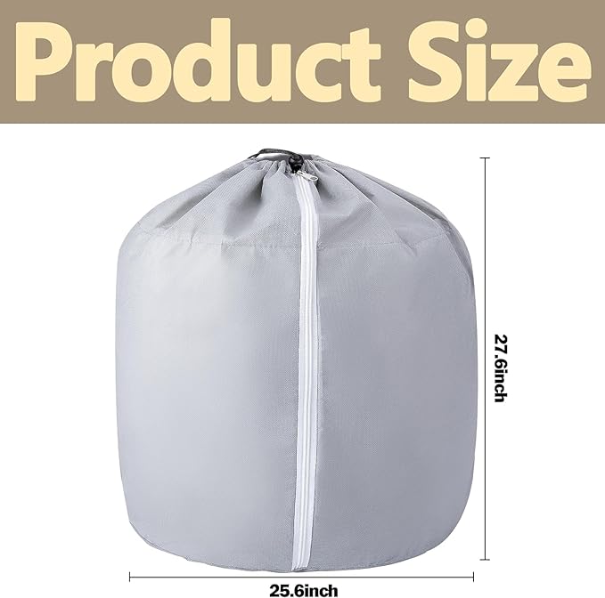 Tlswshsy 2PCS Plant Winter Protection Pot - 27.6" x 25.6" Flower Pot Protection Bag - Anti-Frost