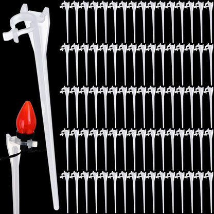 Jetec 400 Pieces Christmas Light Stakes Universal Yard Lawn Holiday 7.5 Inches Light Ground Stakes