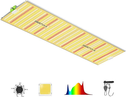 BESTVA 2025 Upgraded BP4000 LED Grow Light with High Yield Diodes & Dimmable Full Spectrum Plant