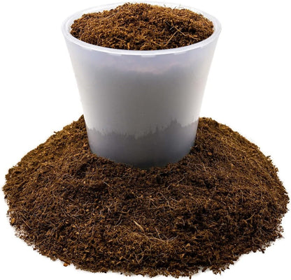 Premium Organic Coconut Coir Mix for Home Gardening - 20 Quart - All Natural Soil Amendment - PH