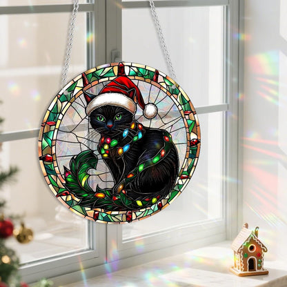 Sun Catchers Indoor Window, Acrylic Rainbow Suncatcher Window Hanging Decoration for Living Room