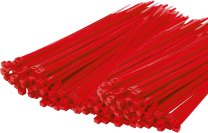 14 Inch Zip Ties Red 1000 PCS, 40 Lbs- Heavy Duty Tensile Strength, Nylon PA66 UV Resistant Cable