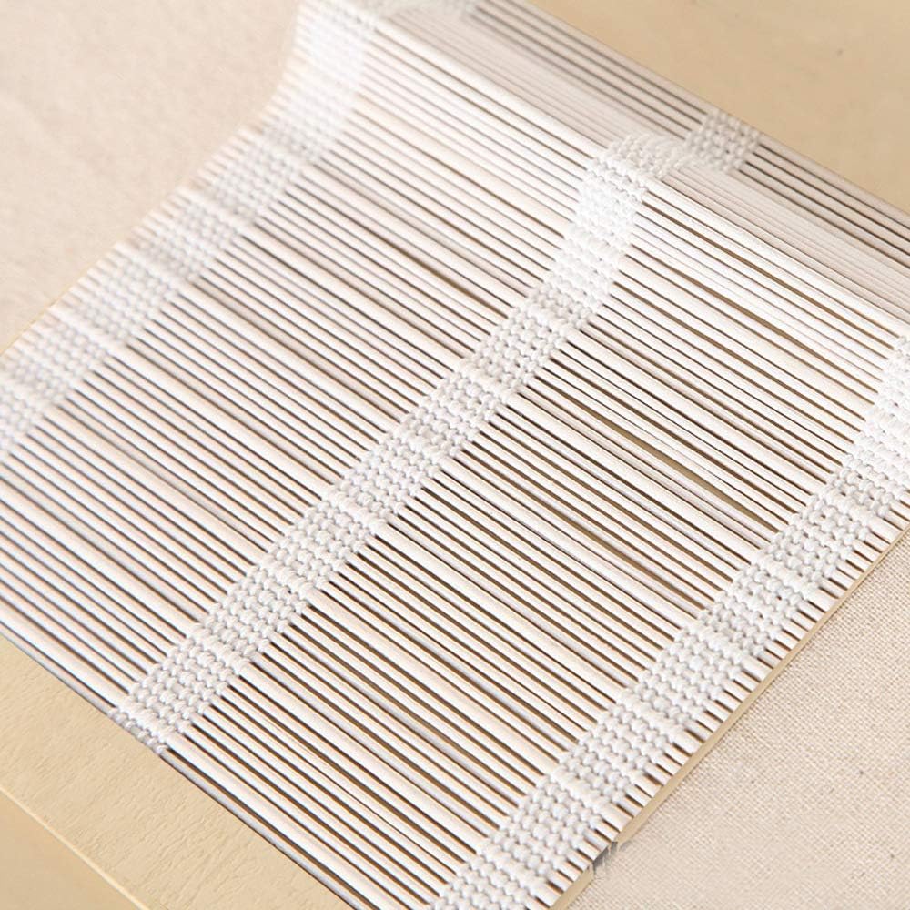 LETAU Wood Window Roman Shades, Bamboo Light Filtering Window Blinds for Indoor Home, Office