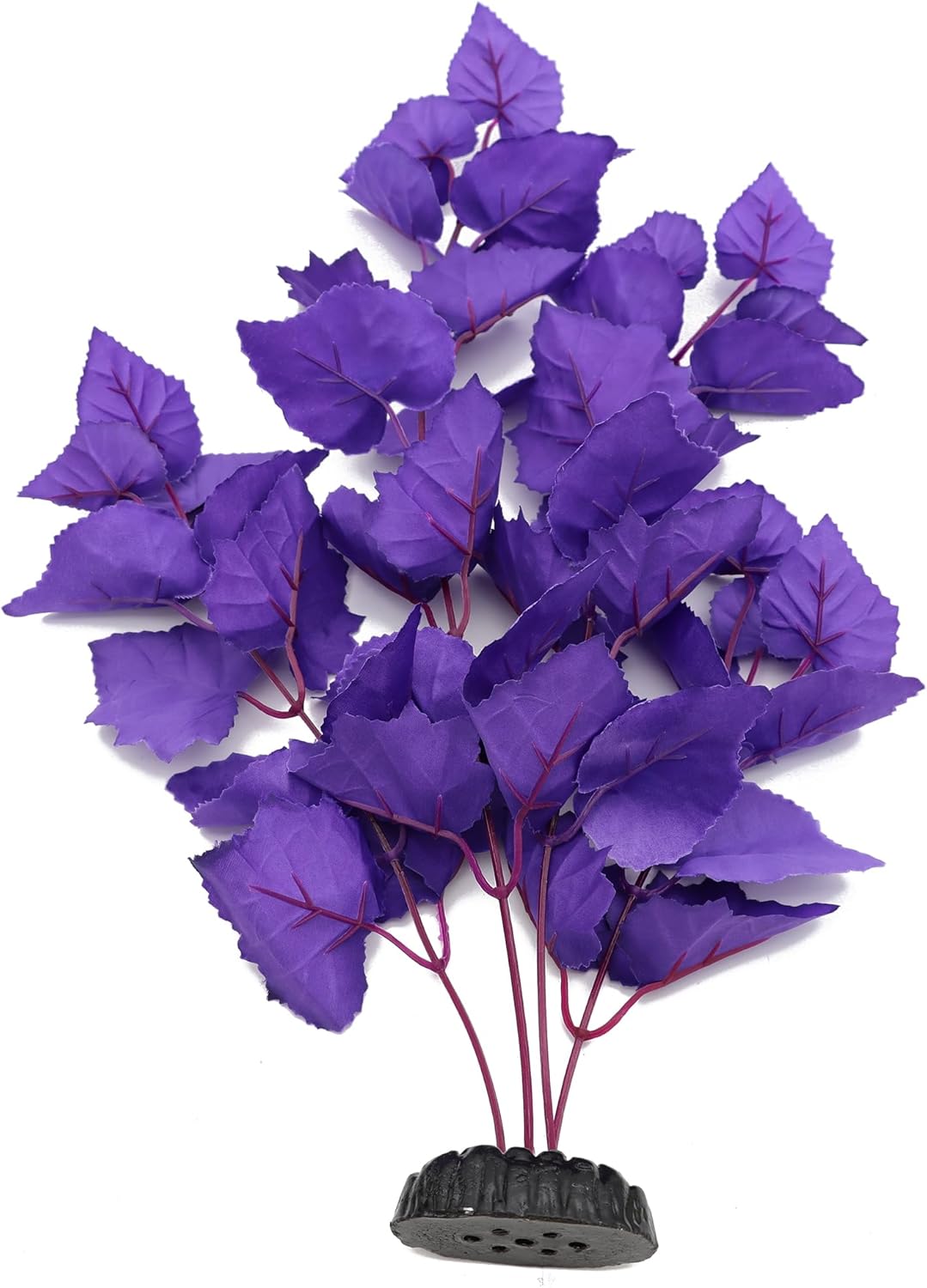 ALEGI Silk Aquarium Plants, 16 Inch Artificial Silk Plants Decorations for Fish Tank,Aquarium Décor