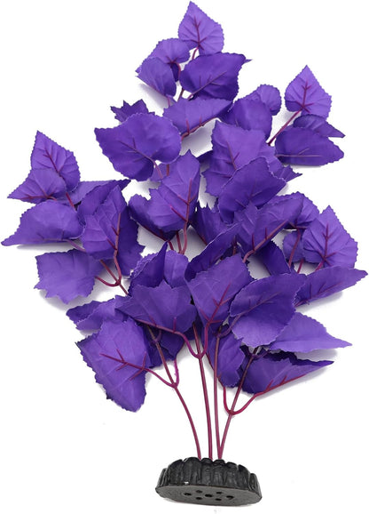 ALEGI Silk Aquarium Plants, 16 Inch Artificial Silk Plants Decorations for Fish Tank,Aquarium Décor