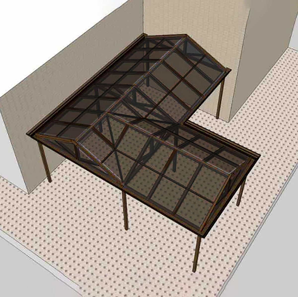 Greenhouse Panels Daylighting Roof Panels Transparent Greenhouse Panel Easy to Bend and Cut for