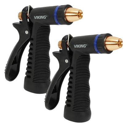 VIKING Hose Nozzle, Garden Hose Nozzle, Adjustable and Heavy Duty for Washing Car, Watering Plants