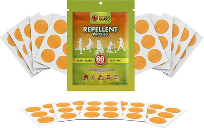 Mosquito Guard 60 Pack Mosquito Repellent Stickers for Kids - DEET Free Mosquito Repellent Outdoor