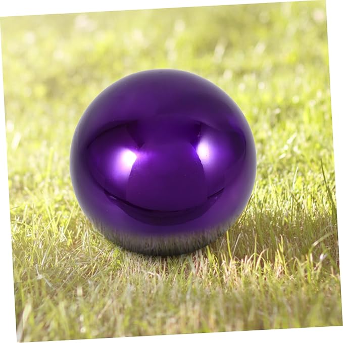 ibasenice Garden Reflection Ball Outdoor Decorative Spheres Polishing Reflective Ball for Landscape