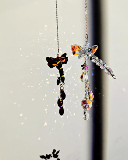 Sun Catchers Indoor Window Hanging Crystal Beads Dragonfly Prism Suncatcher Ornament Rainbow Maker
