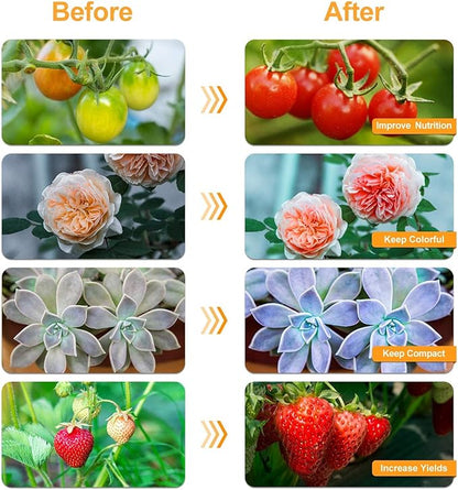bseah Grow Light Plant Lights for Indoor Plants, Full Spectrum Plant Grow Lamp, 10 Dimmable Levels