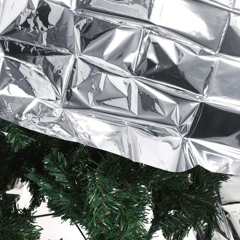 High Silver Reflective Mylar Film, Plant Reflective Film Mylar Sheet Greenhouse Covering Foil