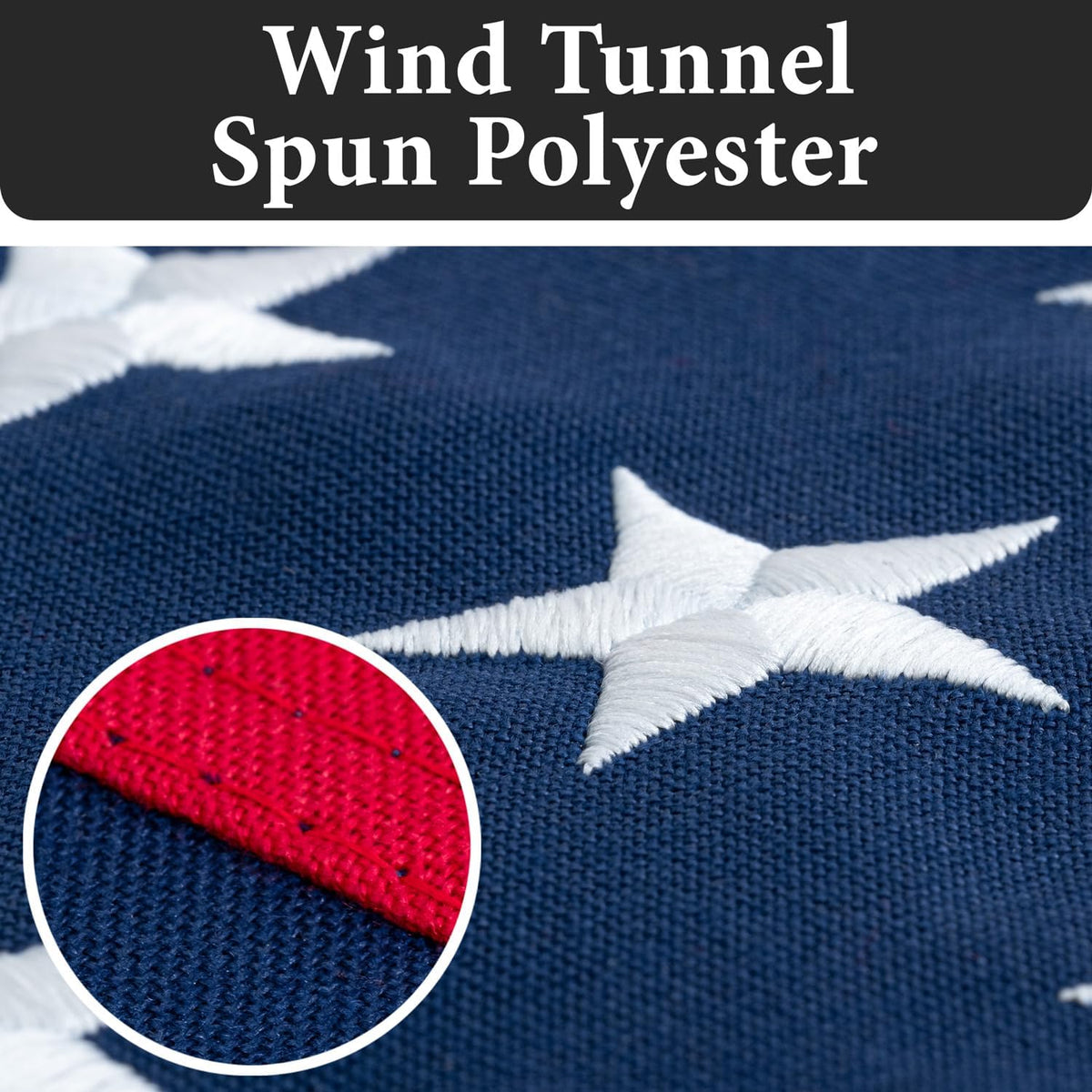 American Flags for Outside 5x8-100% MADE IN THE USA -Indestructible Durable Outdoor Heavy Duty Spun