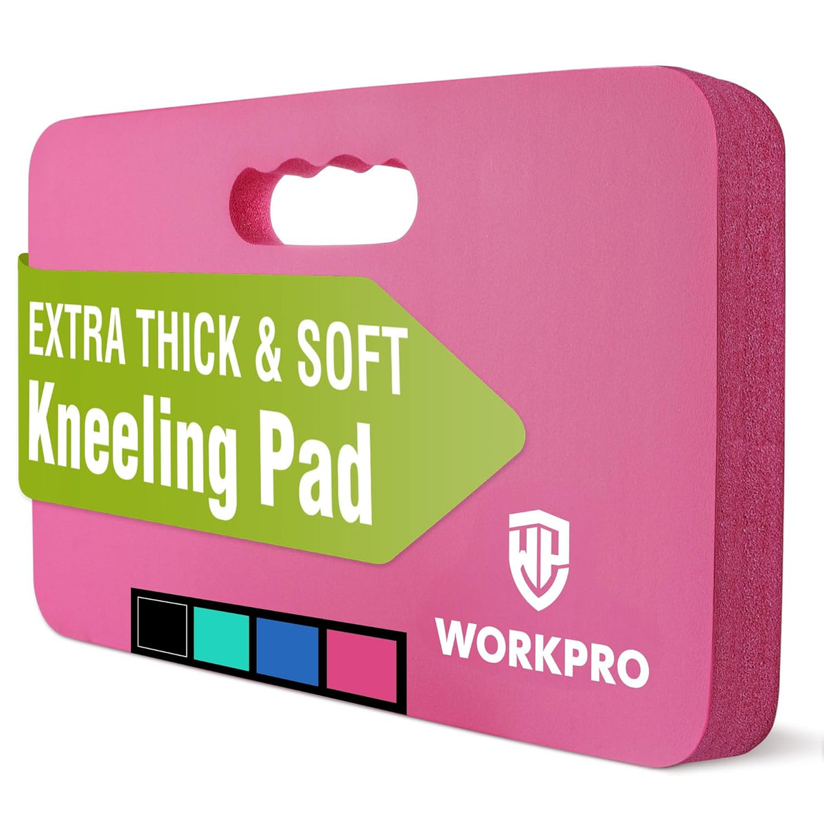 WORKPRO Extra Thick Kneeling Pad, Soft Foam Cushioning for Knee, Large Foam Kneeler Mat for