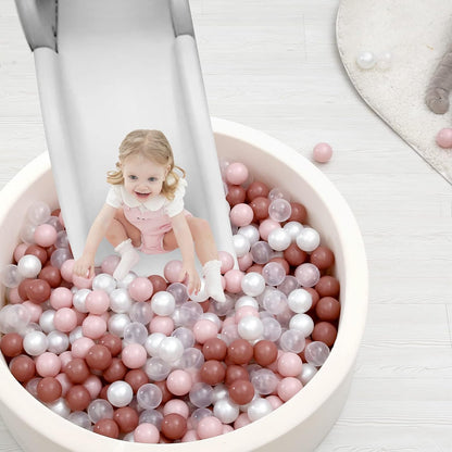 TRENDPLAY Plastic Balls for Ball Pits 2.2 Inch, Pack of 50 100 200 500 Hollow Balls, Perfect for