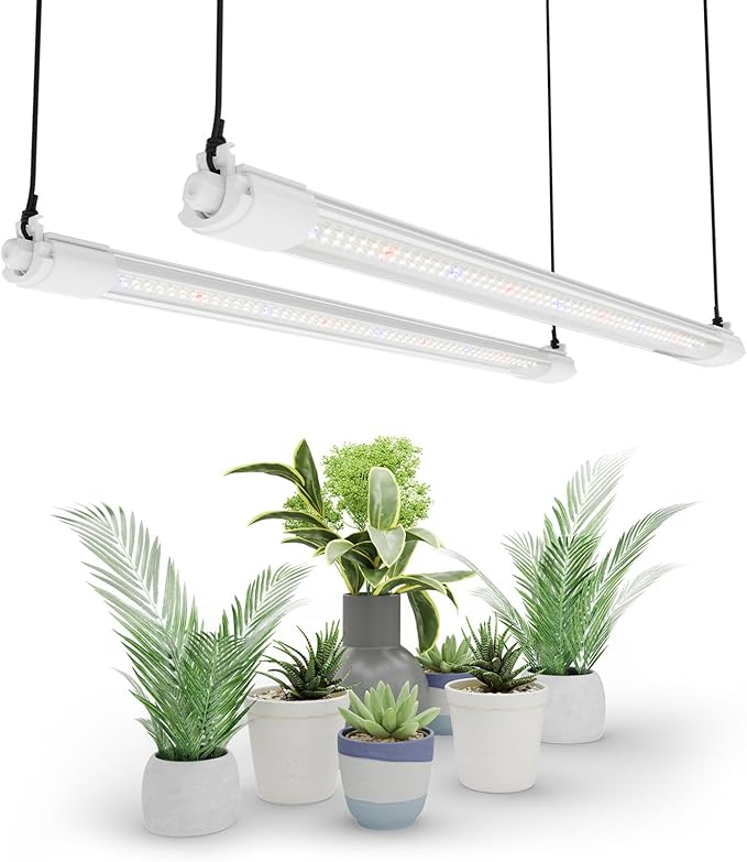 MARS HYDRO VG40, 2ft Grow Lights for Indoor Plants, 5000K Full Spectrum, 2x2 Coverage, IP65