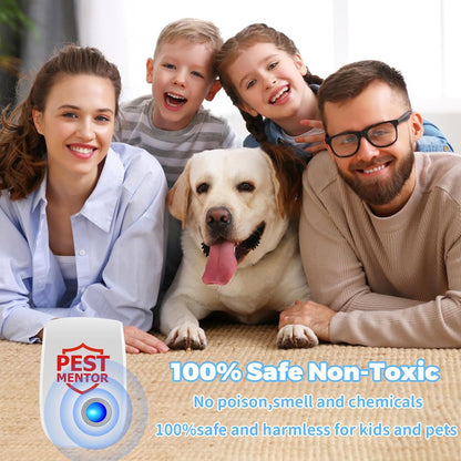 Ultrasonic Pest Repellent 10 Packs, Indoor Pest Control Repeller Plug in,Mouse Rodent Repellent for