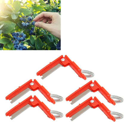 Zerodis 10Pcs Thumb Pruner Knife Multi Function Thumb Fruit Picking Device for Fruit Vegetable