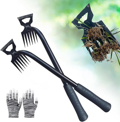 Weed Puller Tool-2Pcs Gardening Hand Weeder Tools, 2025 New Weeding Artifact Uprooting Weeding