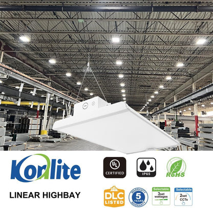 Pack of 2 ALTA LED LED Bay Ceiling Shop Light - 2FT - 105W/90W/80W - 16,500 Lumens - 5000K/4000K
