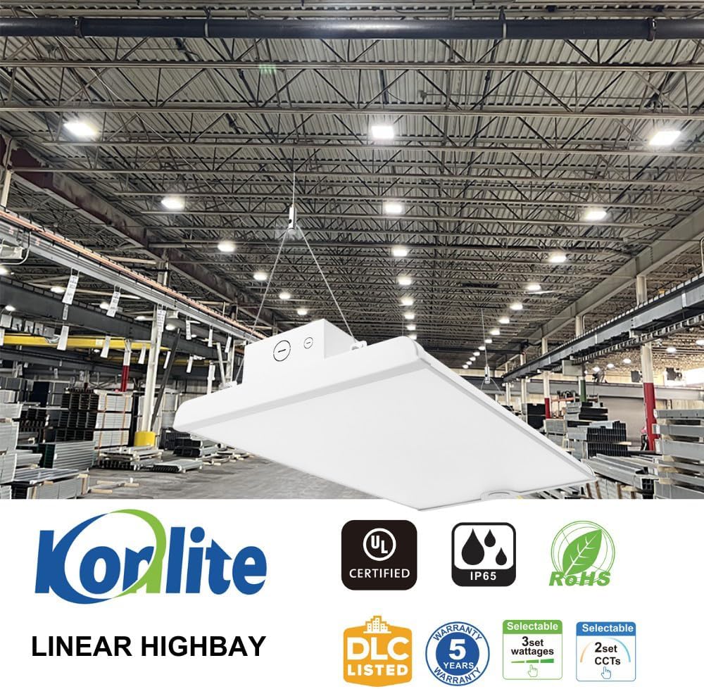 ALTA LED LED Bay Ceiling Shop Light - 2FT - 105W/90W/80W - 16,500 Lumens - 5000K/4000K Selectable
