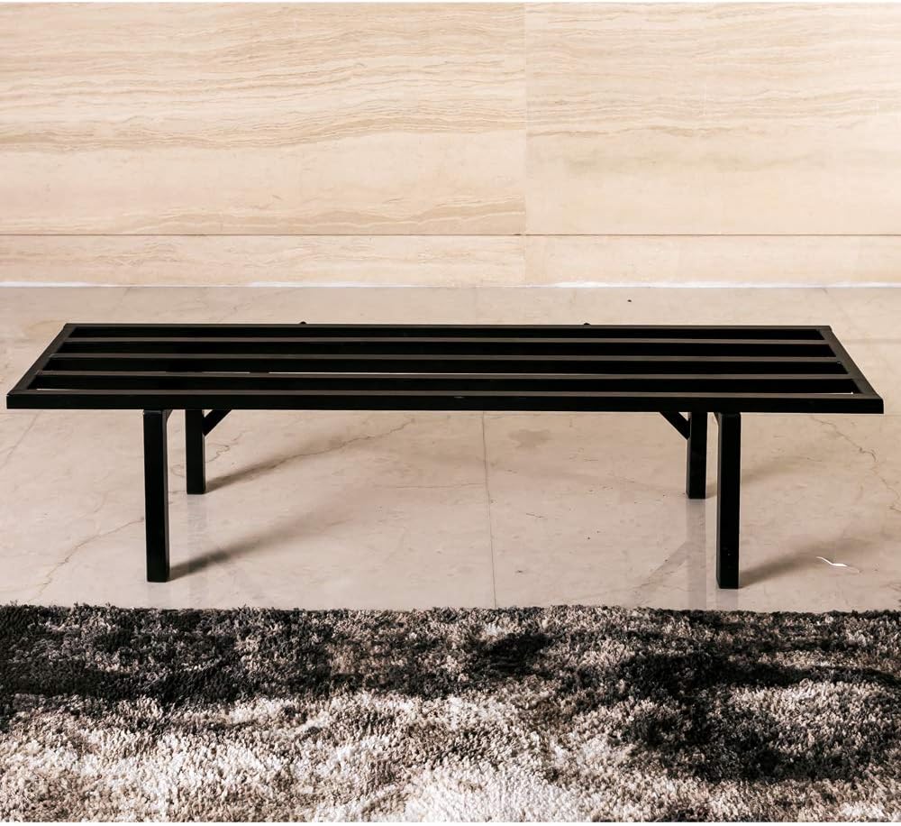 Zhongma One Tier Metal Plant Stand(45.67 L x 8.66 W x 7.9 H) Heavy Duty Plant Holder for Home