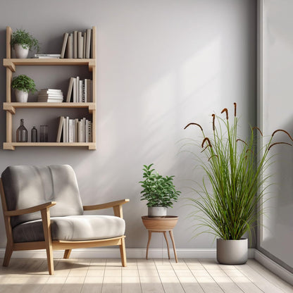 Artificial Plant 5ft(1pack) Tall Artificial Grass Plant,Faux Plants Indoor Home Decorative