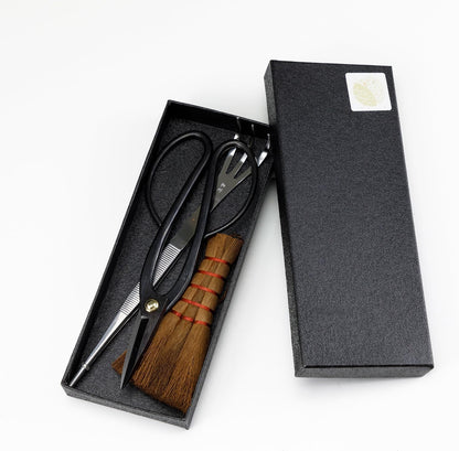 Wazakura Japanese Bonsai Garden 3PCS Tool Starter Kit, Made in Japan, Ashinaga Bonsai Scissors