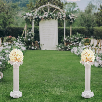 Roman Columns Wedding Column Stand Roman Pillar Plant Stand Plastic Greek Column Statue Pedestal