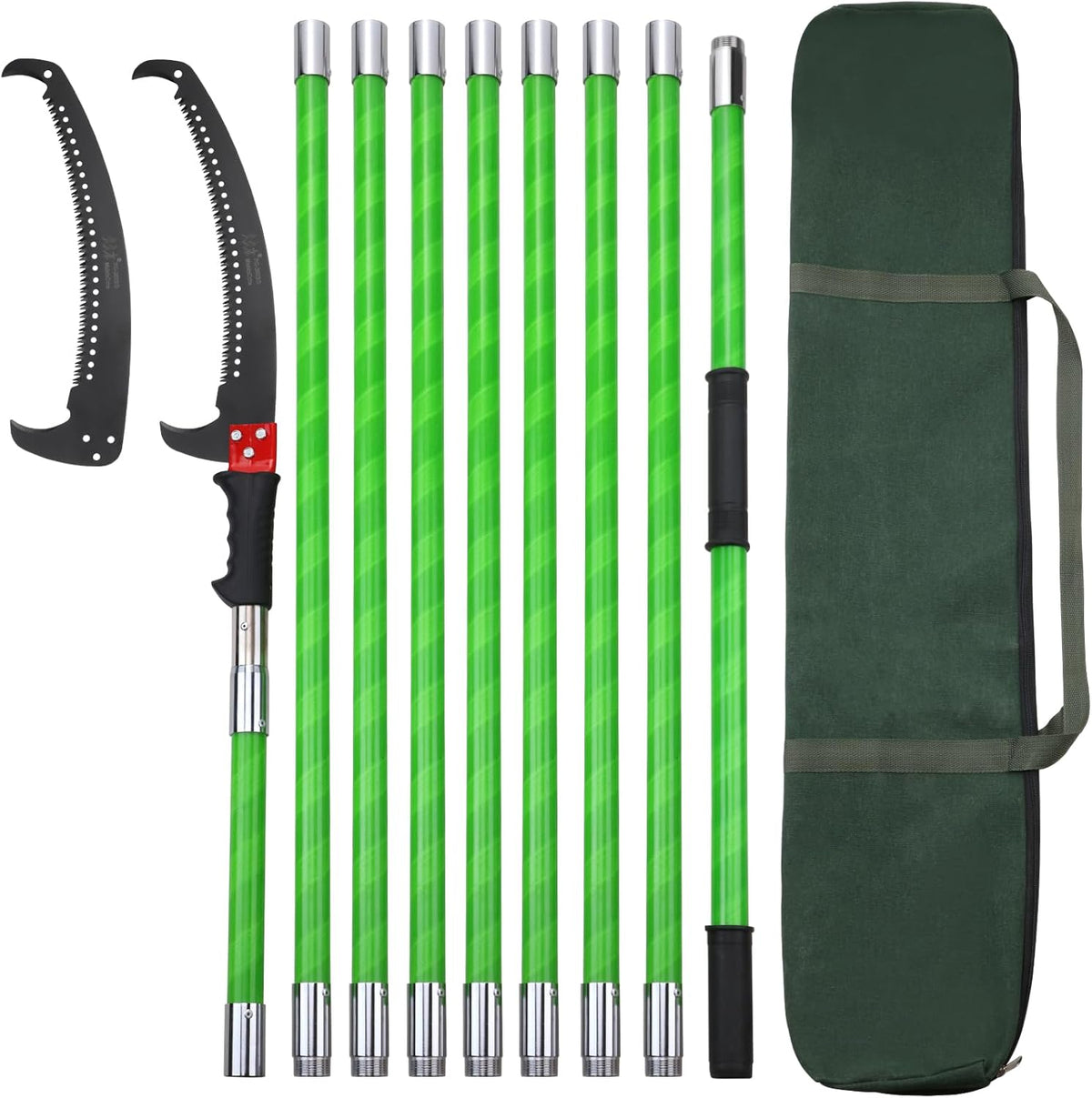30 Feet Tree Pole Pruner Manual Branches Trimmer Tree Branch Garden Tools Loppers Hand Pole Saws