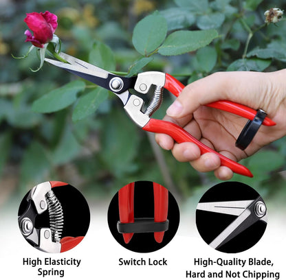 Kynup 3Pack Pruning Shears, Garden Shears, Pruning Shears for Gardening, Gardening Shears Scissors