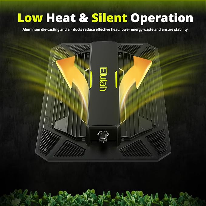 UAP1200 LED Grow Light for Indoor Plants, 120W Plant Lights with Commercial Full Spectrum, Dimmable