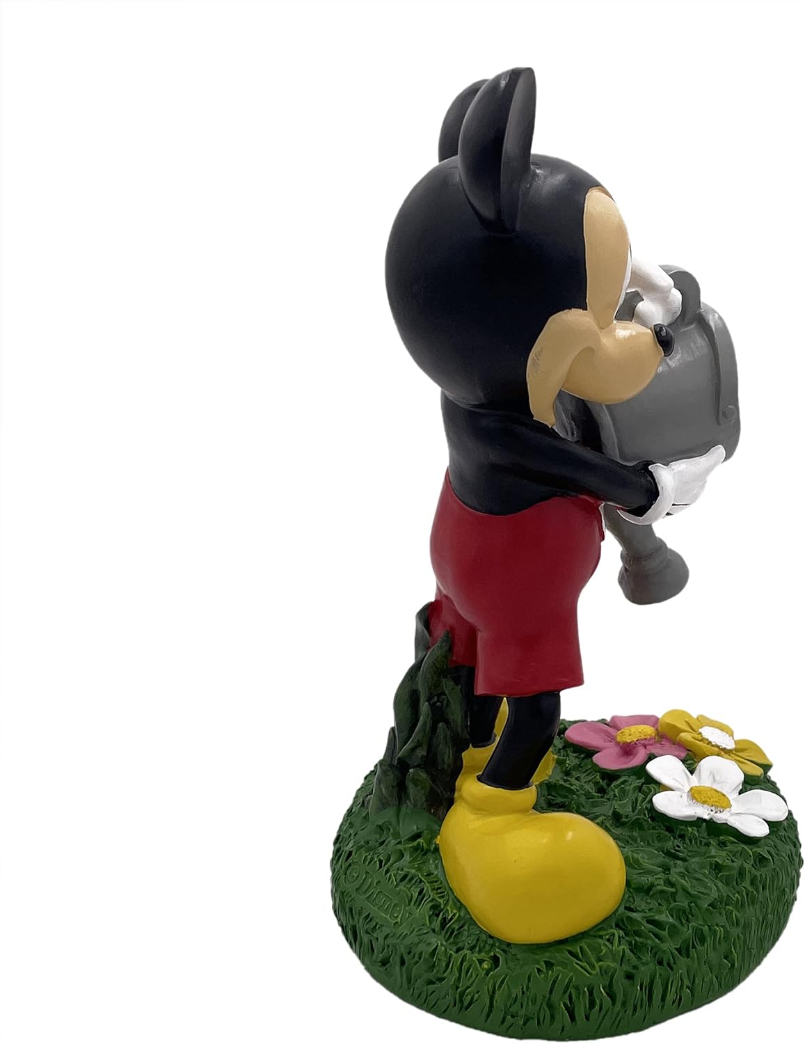 Disney Mickey Mouse Watering Can Garden Statue, Stands 8 Inches Tall, Officially Licensed Product